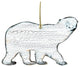 Polar Bear Ornaments, Set of 3