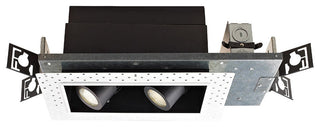 LED Precision Two-Light Non-IC Housing, 2700K 90CRI Flood, Universal, 0-10V
