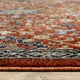 Augustus Persian Inspired Indoor Area Rug, Red, 5'3"x7'6"