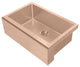 Noah Plus 16 Gauge Single Bowl Undermount Sink Set, Copper