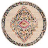 Safavieh Monaco Collection MNC254 Rug, Multi, 5' Round