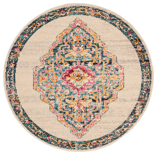 Safavieh Monaco Collection MNC254 Rug, Multi, 5' Round