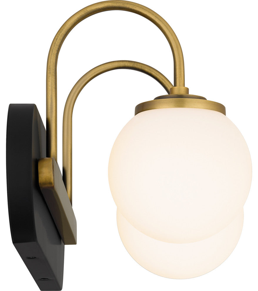 Quoizel DES8618 Desmond 2 Light 18"W Vanity Light - Matte Black