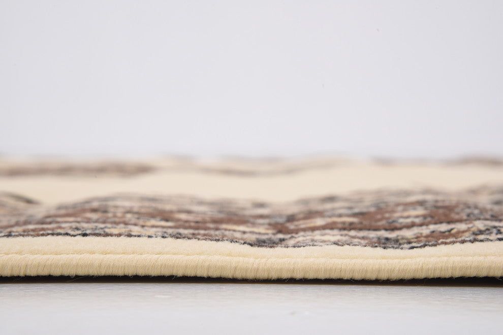 Unique Loom Ivory Washington Reza 6'x9' Area Rug