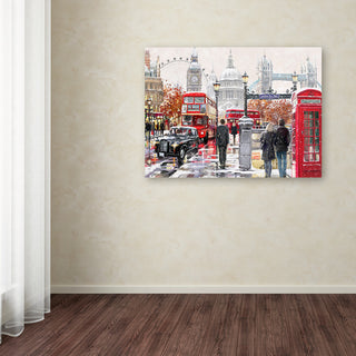 The Macneil Studio 'London Collagex2 Copy' Canvas Art, 19"x14"