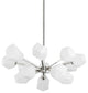 Hudson Valley Tring LED Chandelier, Polished Nickel
