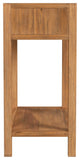 Lark Wood 1-Drawer Nightstand, Natural