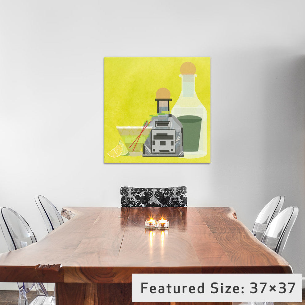 "Perfect Margarita" by 5by5collective, 37x37x1.5