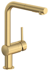 Grohe 30 300 Minta Pull-Out Spray Kitchen Faucet - Brushed Cool Sunrise