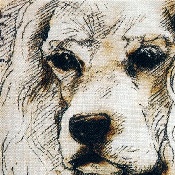 Leonardo's Dogs American Cocker Spaniel Dog Pillow