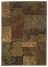 Hudson 036G1 Green/Red 6'7"x9'6" Rug