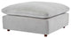 Sectional Sofa Set, Velvet, Gray, Modern, Living Lounge Hotel Hospitality