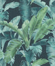 Orissa Dark Blue Palm Frond Wallpaper Bolt