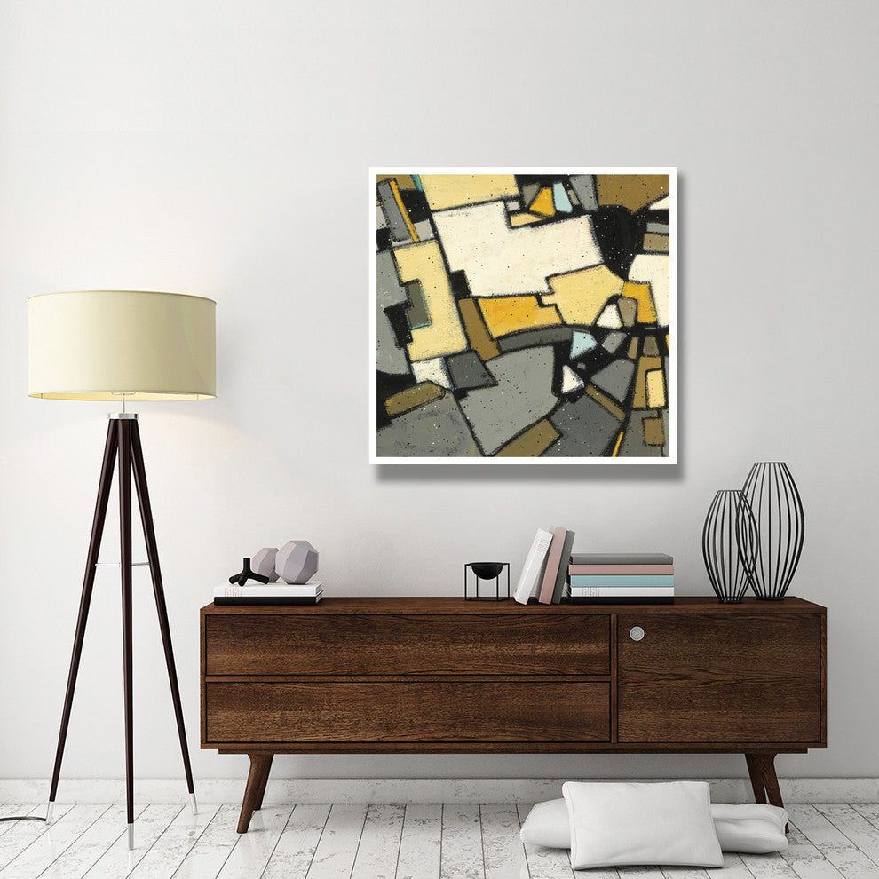 "Garden II" Digital Paper Print by Shirley Novak, 42"x42"