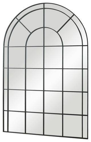 Uttermost Grantola Black Arch Iron Mirror