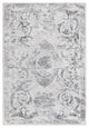 Unique Loom Diana Finsbury Rug, Gray, 5'3"x8'