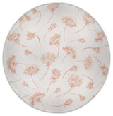 Wishing Flowers Rug, Orange, 5' Round