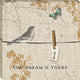 "Words That Count I" By Pela, Giclee Print on Gallery Wrap Canvas, Ready to Hang
