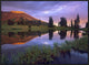 Mount Baldy At Sunset Reflected In Lake Along Paradise Divide, Colorado, 32"x24"