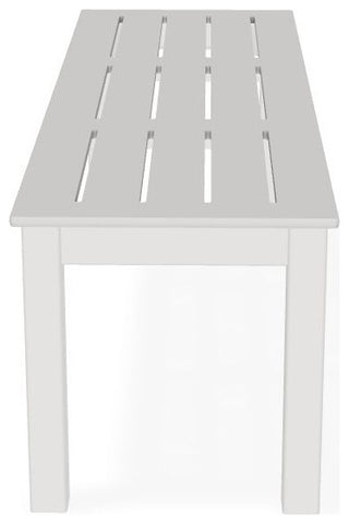 Bazza Outdoor Bench, Snow