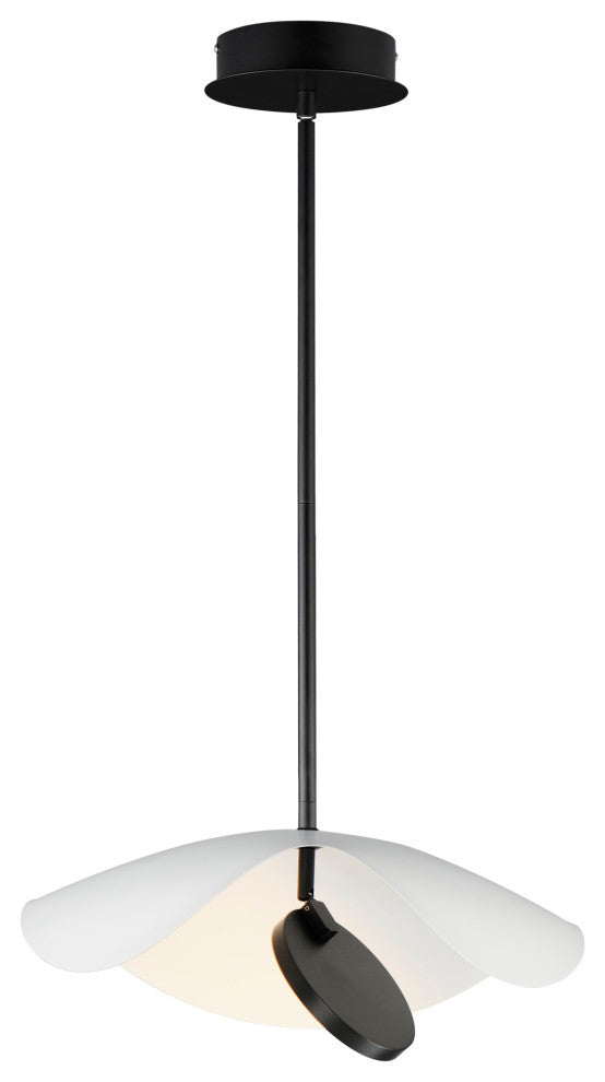 ET2 E24964 Carmen 16"W LED Pendant - Black / Gold