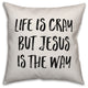 Jesus is the Way, Throw Pillow, 20"x20"