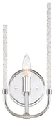 Laretto 1-Light Wall Sconce, Chrome