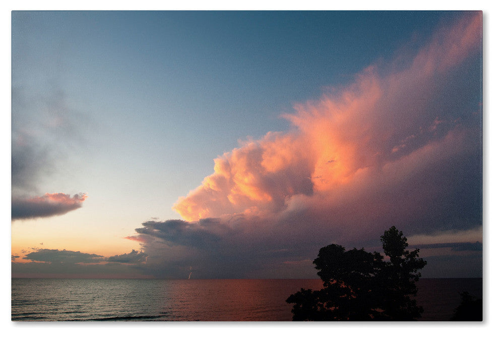 'Summer Sunset Storm' Canvas Art by Kurt Shaffer