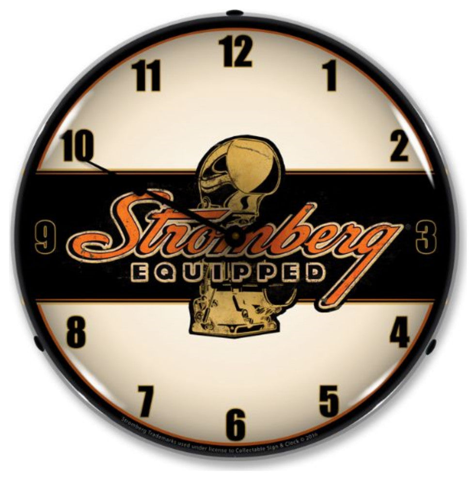 STROM1611673 Stromberg  Equipped Clock