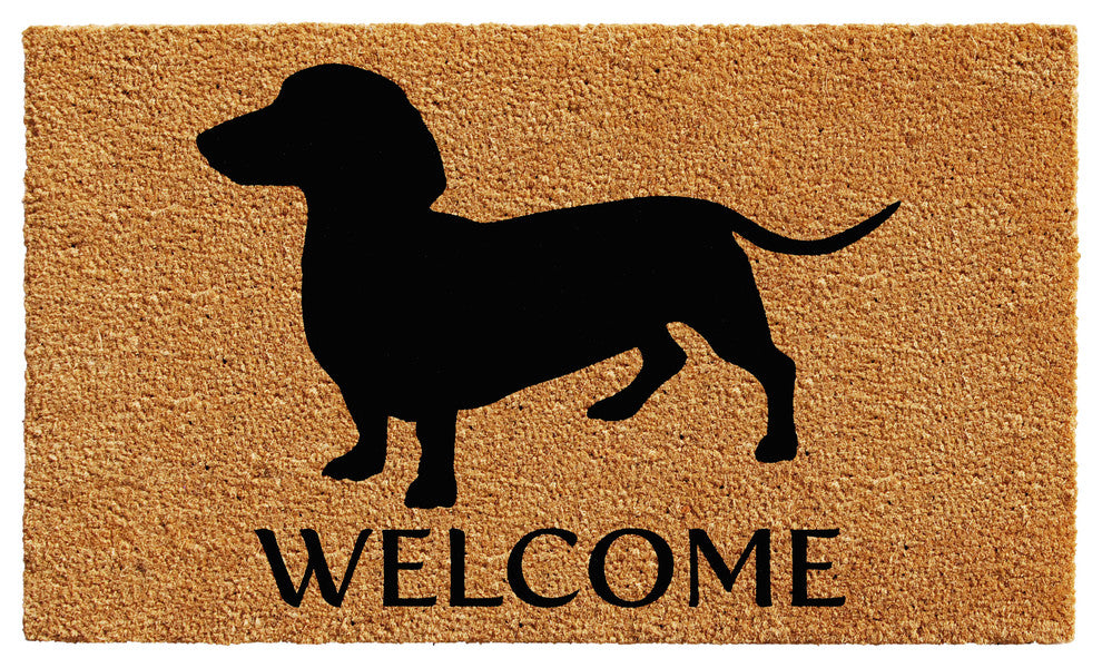 Dachshund Doormat, 2'x3'