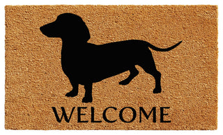 Dachshund Doormat, 2'x3'