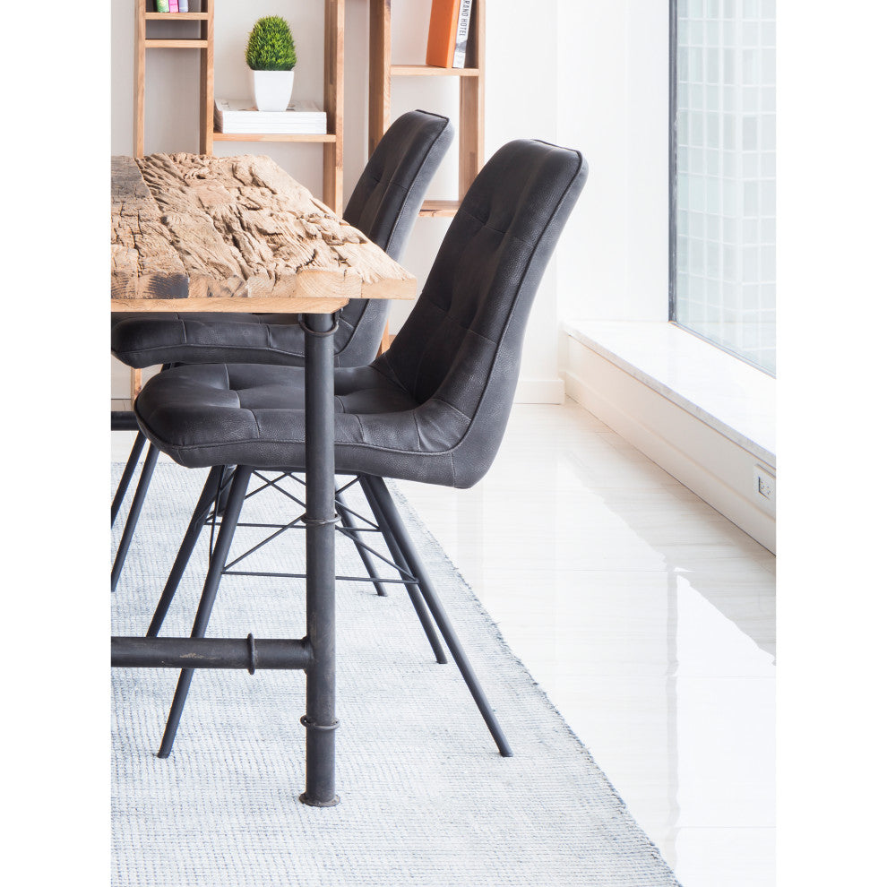 Industrial Morrison Side Chair - M2 - Grey