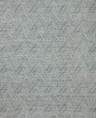 Loloi Raven Blue / Ivory 18" x 18" Sample Rug