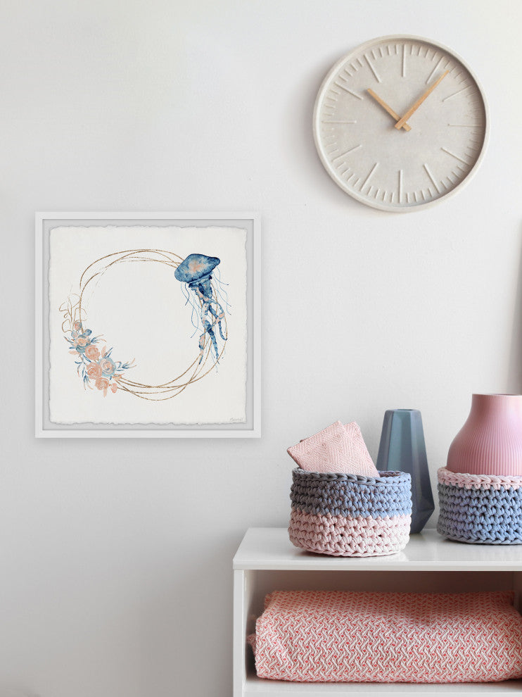"Blow Me a Kiss" Framed Painting Print, 18x18