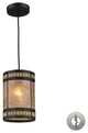 Elk Lighting 70066-1-LA Mica Filigree 1-Light Pendant Light