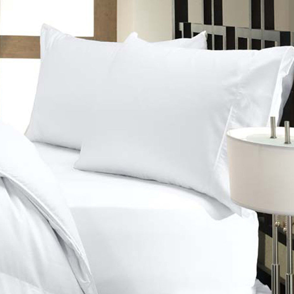 White California King 4-Piece Bed Sheet Set