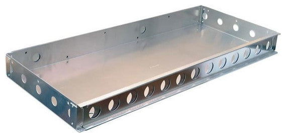 Better Bench Ready to To Tile Rectangle Adjustable Bench Mount Shower, 33.5-62 Inch