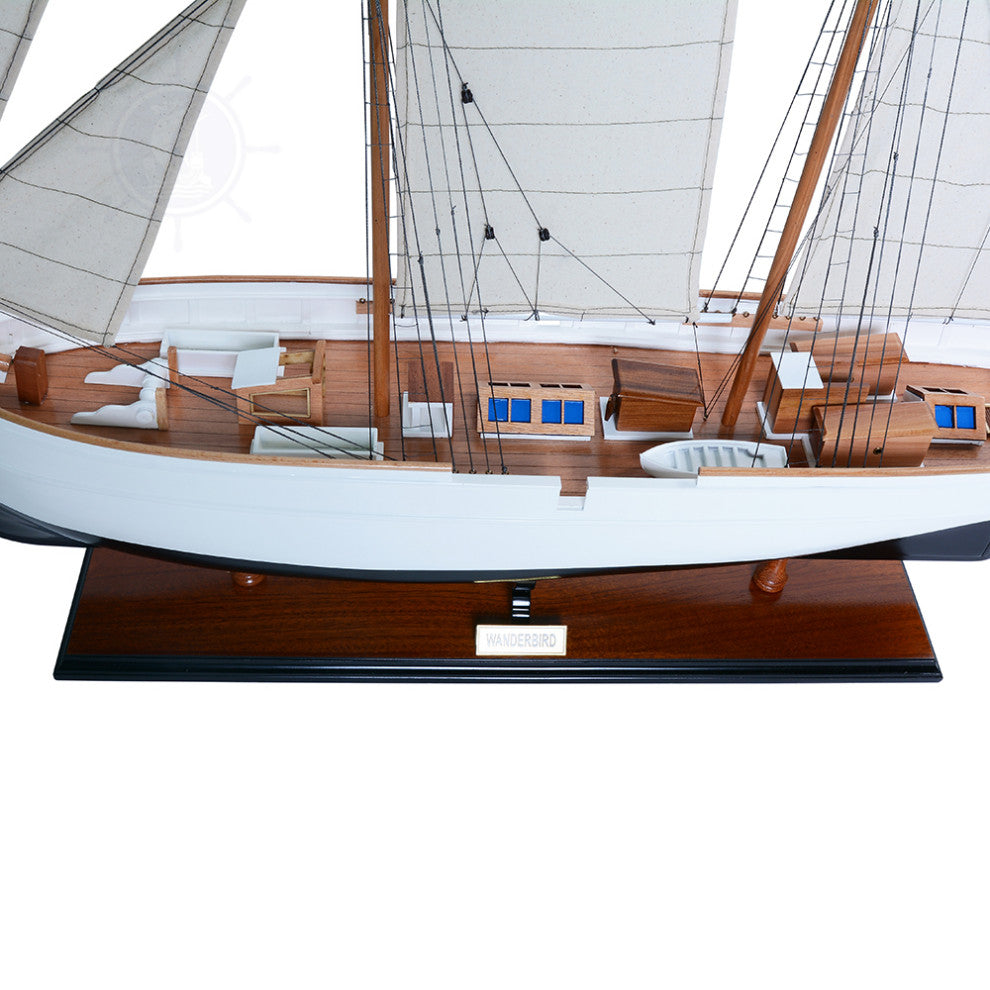 Wanderbird Wooden Handcrafted boat model