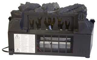 Comfort Glow Electric Fireplace Log Insert Heater w/ Remote