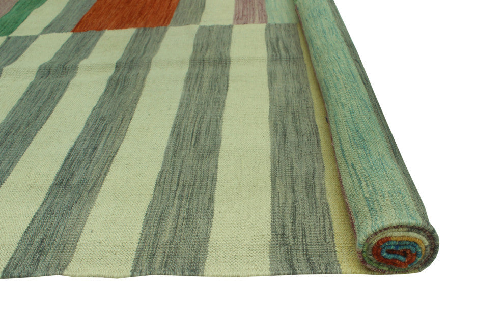 Winchester Kilim Chayce Ivory/Gray Rug, 8'4x11'6