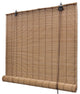 Brown Bamboo Roller Blinds 47.2"x86.6"