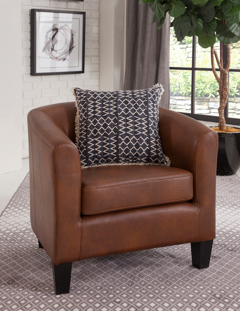 Abacasa Blake Corvas  Throw Pillow, 18"x18"