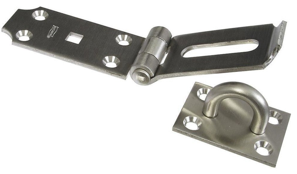 National HardwareÂ® N342-550 Safety Hasp, 7-1/2", Stainless Steel