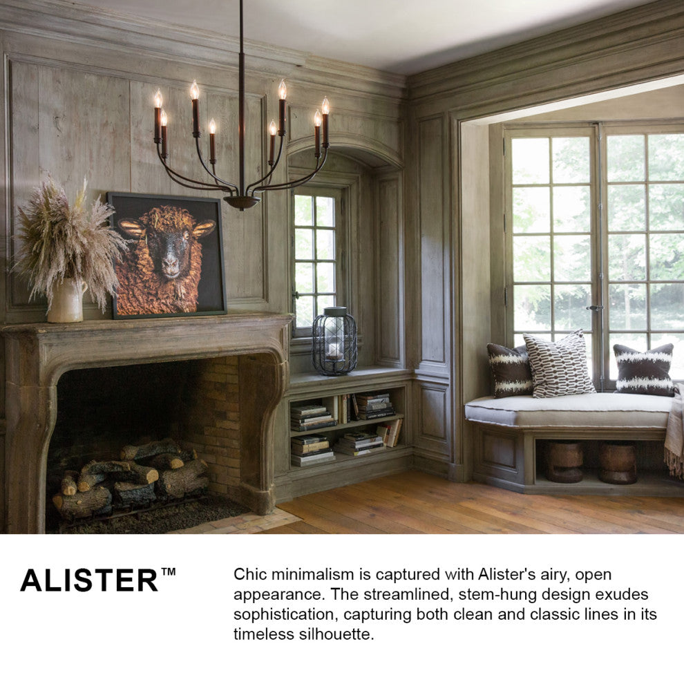 Hinkley Alister Medium Single Tier, Buckeye Bronze