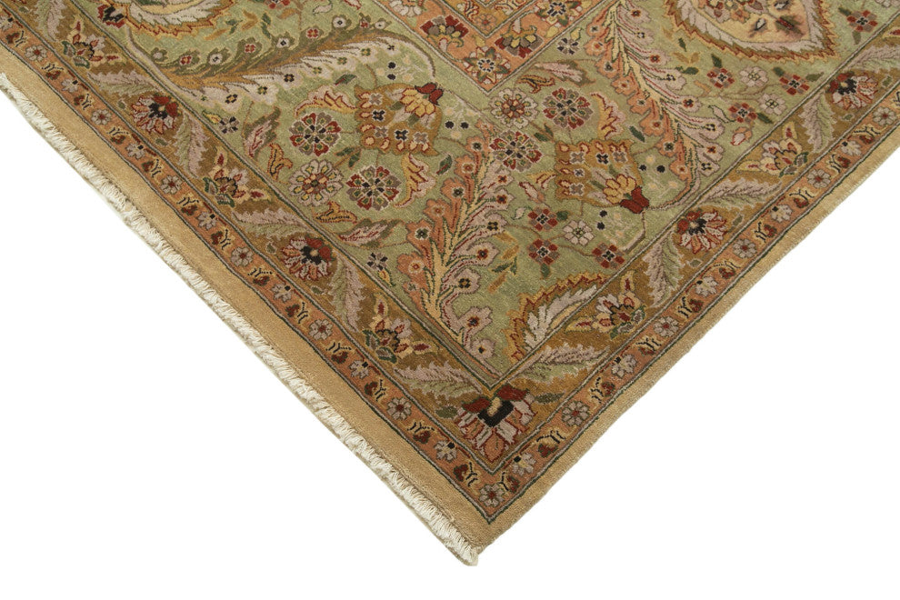 Rug N Carpet - Handwoven Oriental 12' 2" x 18' 8" Large Oushak Area Rug