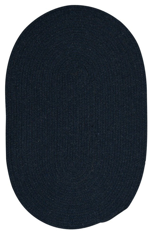 Colonial Mills Bristol WL03 Blue Moon Traditional Area Rug, Oval 2'x3'