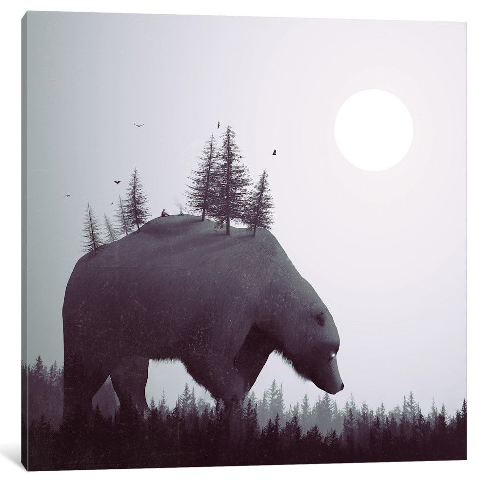 "The Wanderer" by Daniel Taylor, Canvas Print, 18"x18"