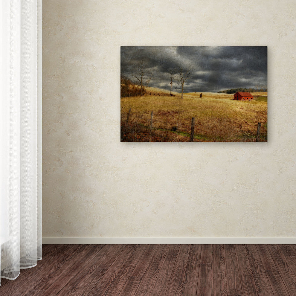 ''Winter Begins'' Canvas Art by Lois Bryan
