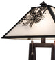 20H Winter Pine Table Lamp