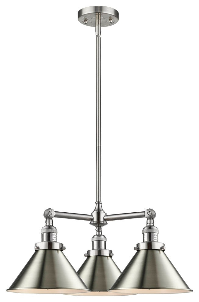 INNOVATIONS LIGHTING 207-SN-M10-LED Briarcliff 3 Light Chandelier